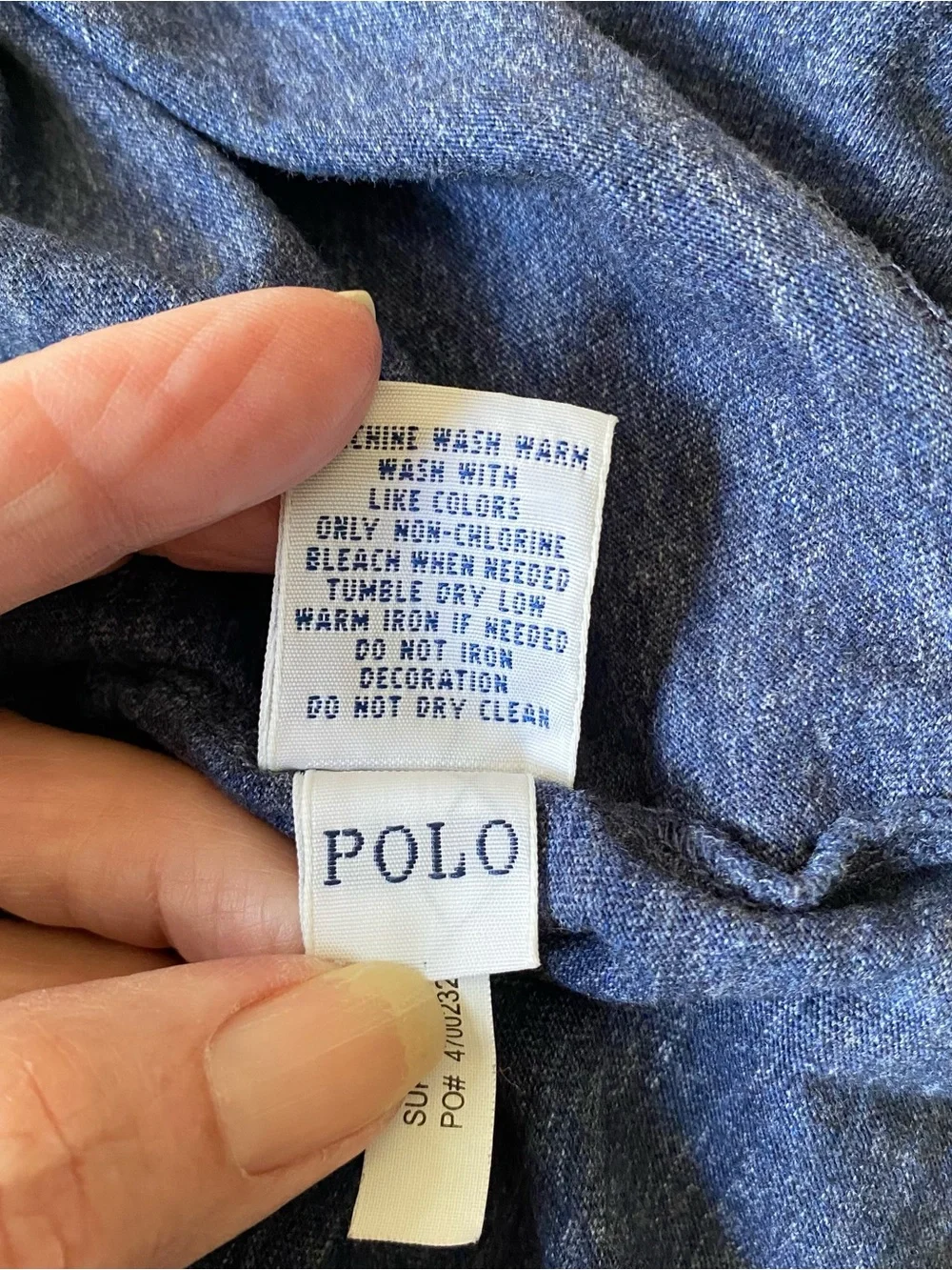 Polo Ralph Lauren Men’s Classic Fit Short Sleeve Pocket T-Shirt Blue Heather XL